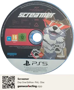 Screamer PlayStation 5, PAL disc
