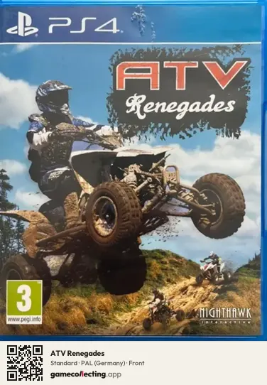 ATV Renegades PlayStation 4, Germany box front