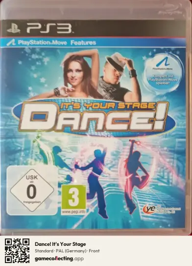 Dance! It's Your Stage PlayStation 3, Germany box front