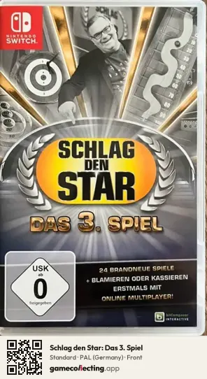 Schlag den Star: Das 3. Spiel Nintendo Switch, Germany box front