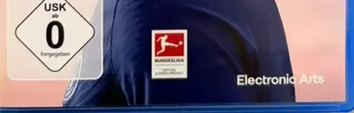 FIFA 22, the USK square on its front