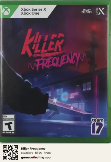 Killer Frequency Xbox Series X, NTSC box front