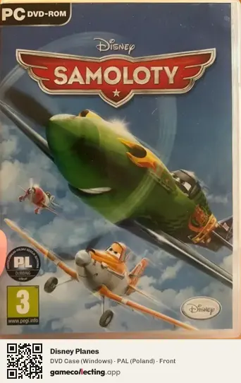Disney Planes Computer, Poland box front