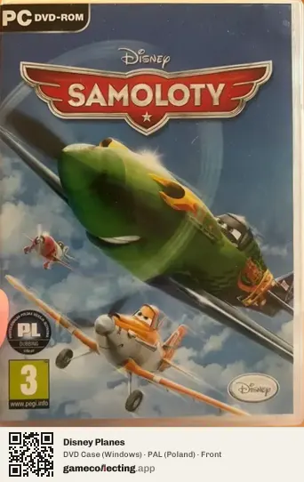 Disney Planes Computer, Poland box front