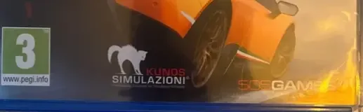 Assetto Corsa, the USK square on its front