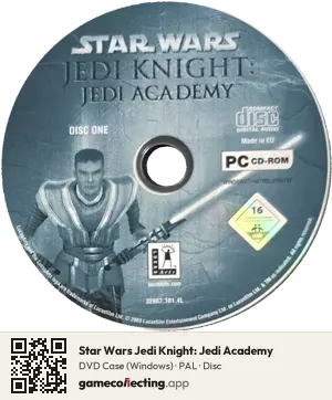 Star Wars Jedi Knight: Jedi Academy Computer, PAL disc