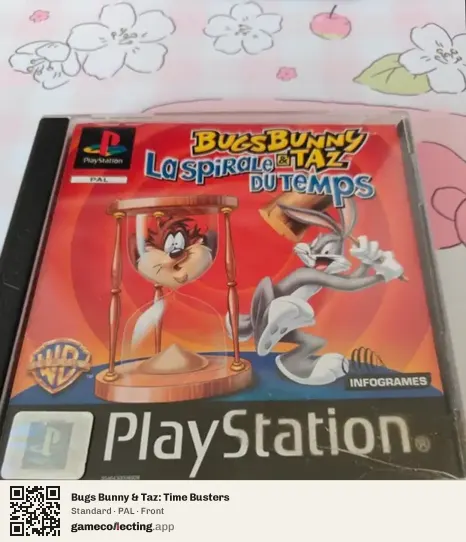 Bugs Bunny & Taz: Time Busters PlayStation, PAL box front