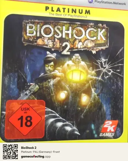 BioShock 2 PlayStation 3, Germany box front