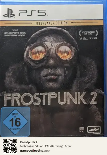 Frostpunk 2 PlayStation 5, Germany box front