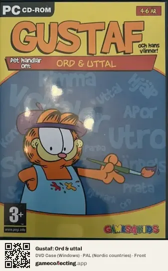 Gustaf: Ord & uttal Computer, Nordic countries box front