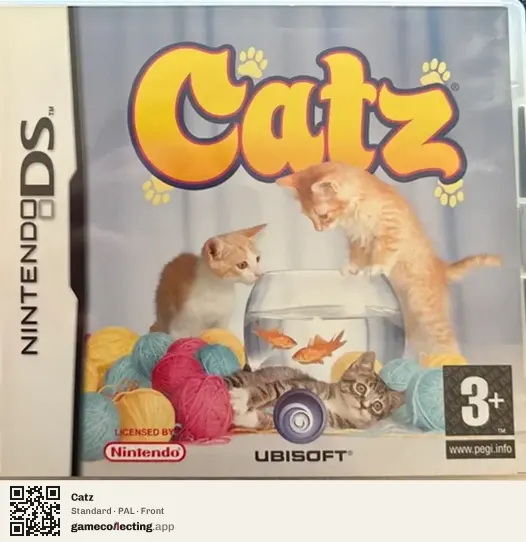 Catz Nintendo DS, PAL box front