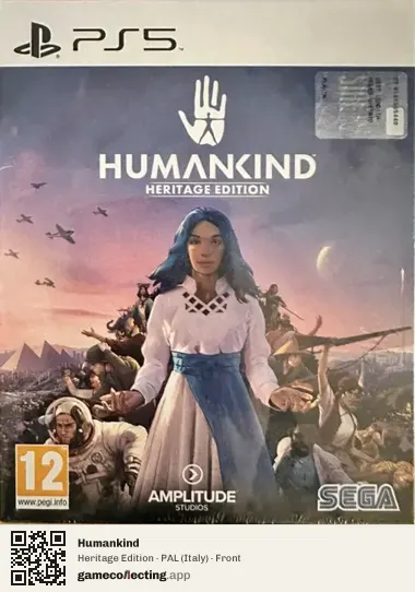 Humankind PlayStation 5, Italy box front