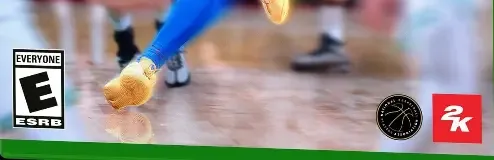 NBA 2K26, the ESRB box on its front