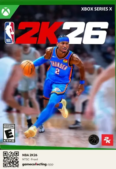 NBA 2K26 Xbox Series X, NTSC box front
