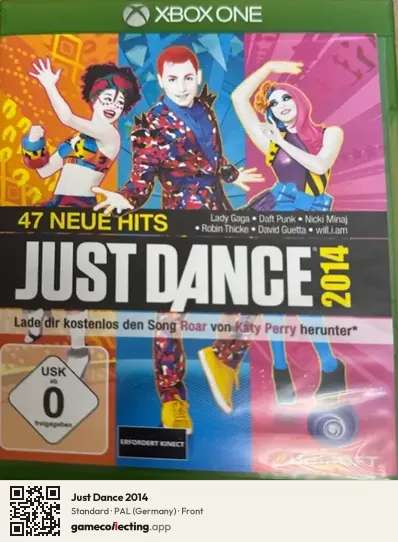 Just Dance 2014 Xbox One, Germany box front