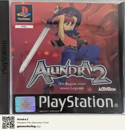 Alundra 2 PlayStation, Germany box front