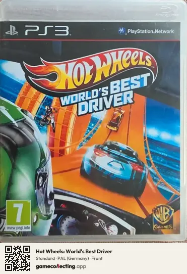 Hot Wheels: World's Best Driver PlayStation 3, Germany box front