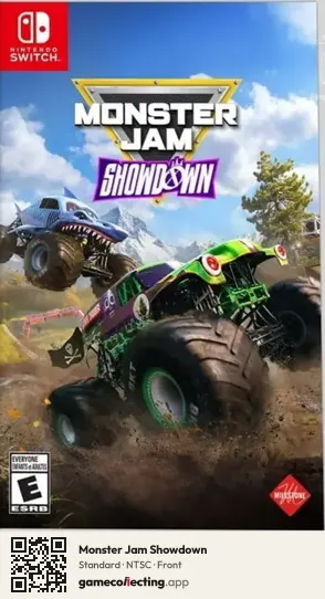 Monster Jam Showdown Nintendo Switch, NTSC box front