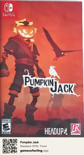 Pumpkin Jack Nintendo Switch, NTSC box front