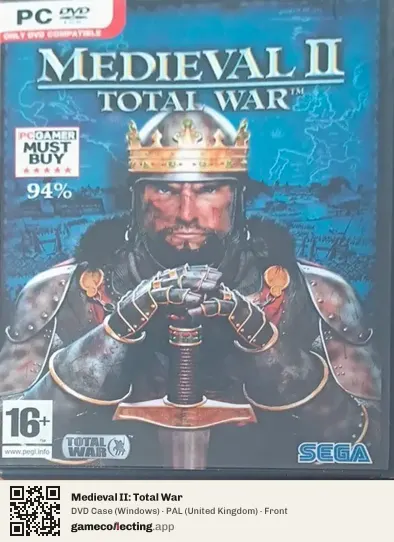 Medieval II: Total War Computer, United Kingdom box front