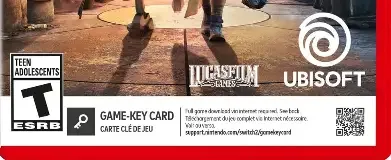 Star Wars Outlaws, the ESRB box on its front