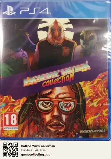 Hotline Miami Collection PlayStation 4, PAL box front