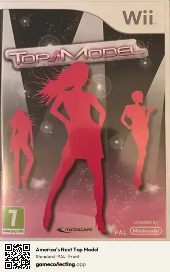 America's Next Top Model Nintendo Wii, PAL box front