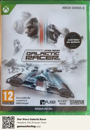 Star Wars: Galactic Racer Xbox Series X, France box front