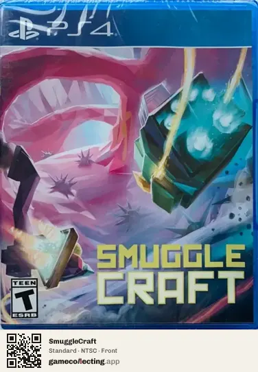 SmuggleCraft PlayStation 4, NTSC box front