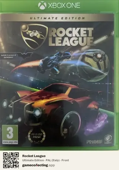 Rocket League Xbox One, Italy box front