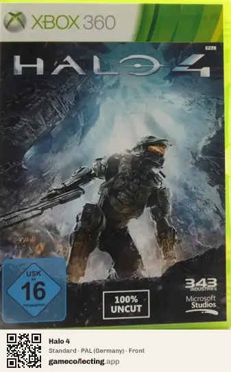 Halo 4 Xbox 360, Germany box front