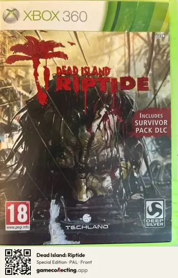 Dead Island: Riptide Xbox 360, PAL box front
