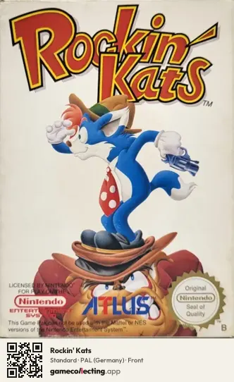 Rockin' Kats Nintendo Entertainment System, Germany box front