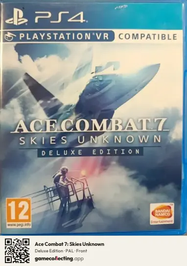 Ace Combat 7: Skies Unknown PlayStation 4, PAL box front