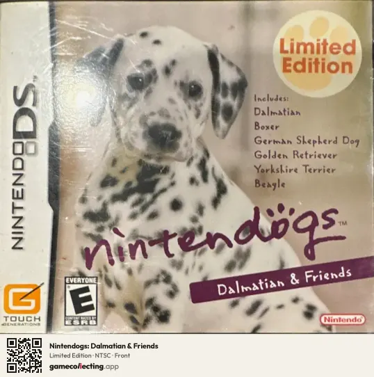 Nintendogs: Dalmatian & Friends Nintendo DS, NTSC box front