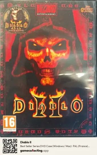 Diablo II Computer, France box front