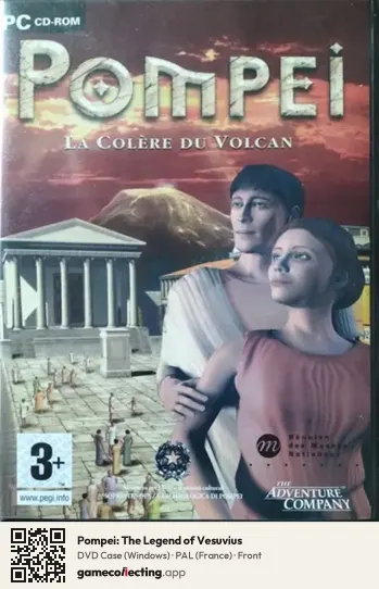 Pompei: The Legend of Vesuvius Computer, France box front