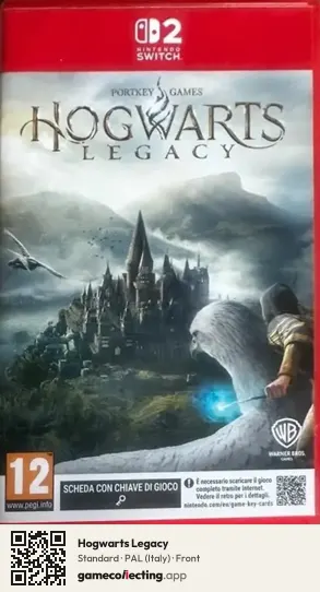 Hogwarts Legacy Nintendo Switch 2, Italy box front