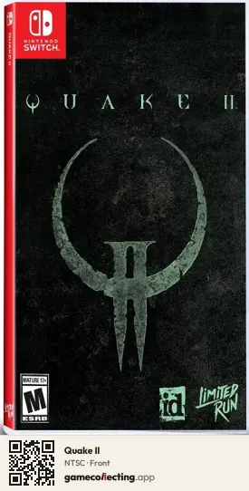 Quake II Nintendo Switch, NTSC box front
