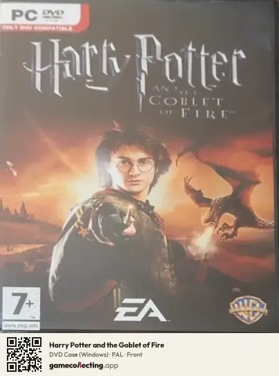 Harry Potter and the Goblet of Fire Computer, PAL box front