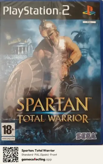 Spartan: Total Warrior PlayStation 2, Spain box front