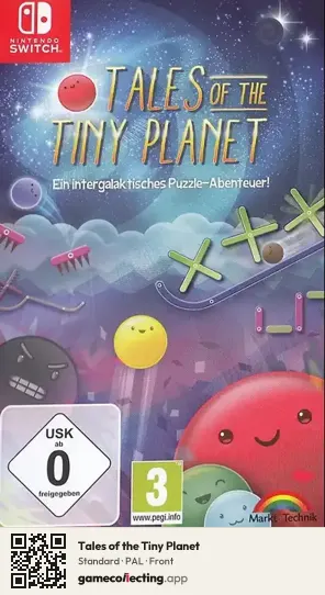 Tales of the Tiny Planet Nintendo Switch, PAL box front
