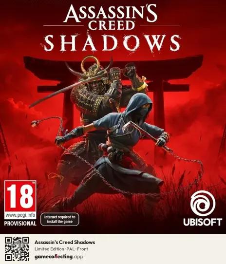 Assassin's Creed Shadows Xbox Series X, PAL box front