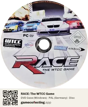 RACE: The WTCC Game Computer, PAL disc
