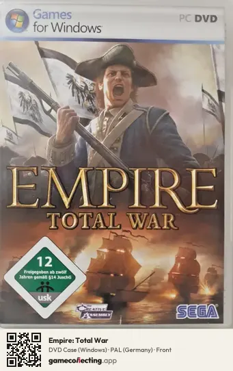Empire: Total War Computer, Germany box front