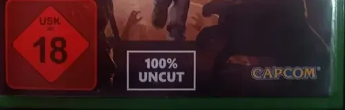 Dead Rising 4, the USK square on its front
