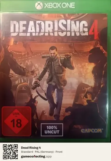Dead Rising 4 Xbox One, Germany box front
