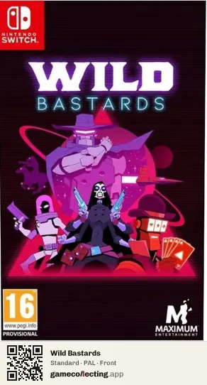 Wild Bastards Nintendo Switch, PAL box front