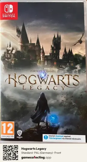 Hogwarts Legacy Nintendo Switch, Germany box front