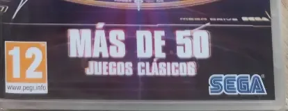 Sega Genesis Classics, the PEGI square on its front